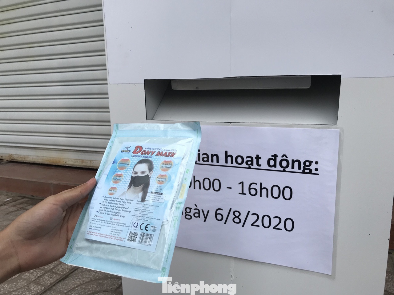 Sau 'ATM gạo', 'ATM khẩu trang miễn phí ra đời ảnh 1