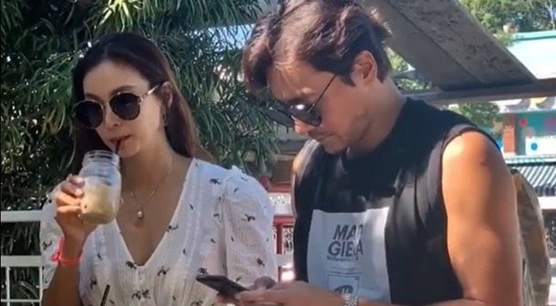 Giữa tâm bão 'săn gái mua vui', Jang Dong Gun cùng vợ du lịch ở Hawaii ảnh 1