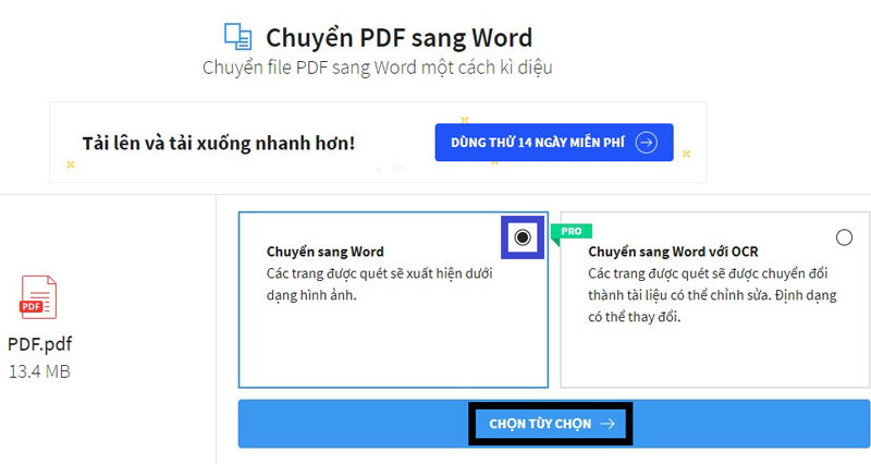 Hướng dẫn chuyển file PDF sang Word không cần phần mềm ảnh 3