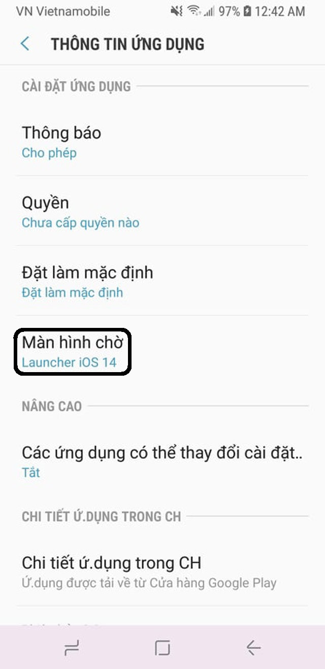 Cách đưa giao diện iOS 14 lên smartphone Android ảnh 5