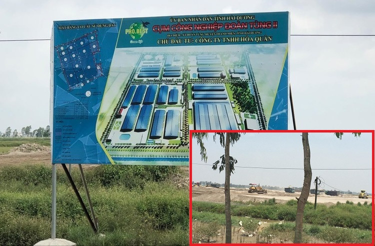 Dự án khu công nghiệp đua nhau san lấp trái phép ảnh 1