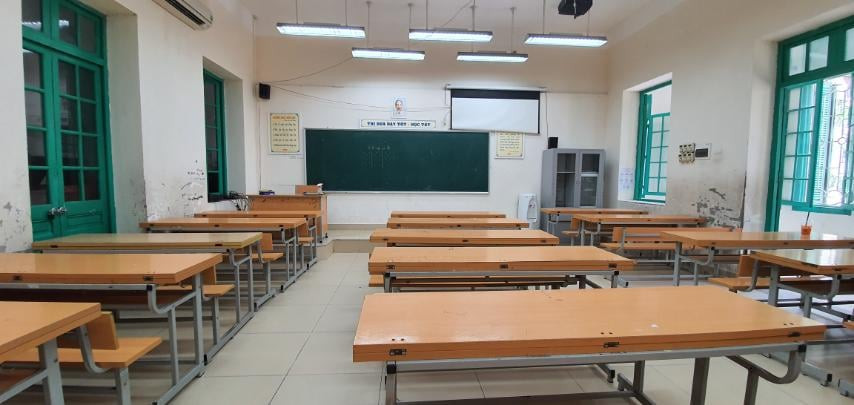 Trường học ở Hà Nội hoàn tất tổng vệ sinh đón học sinh trở lại ảnh 8