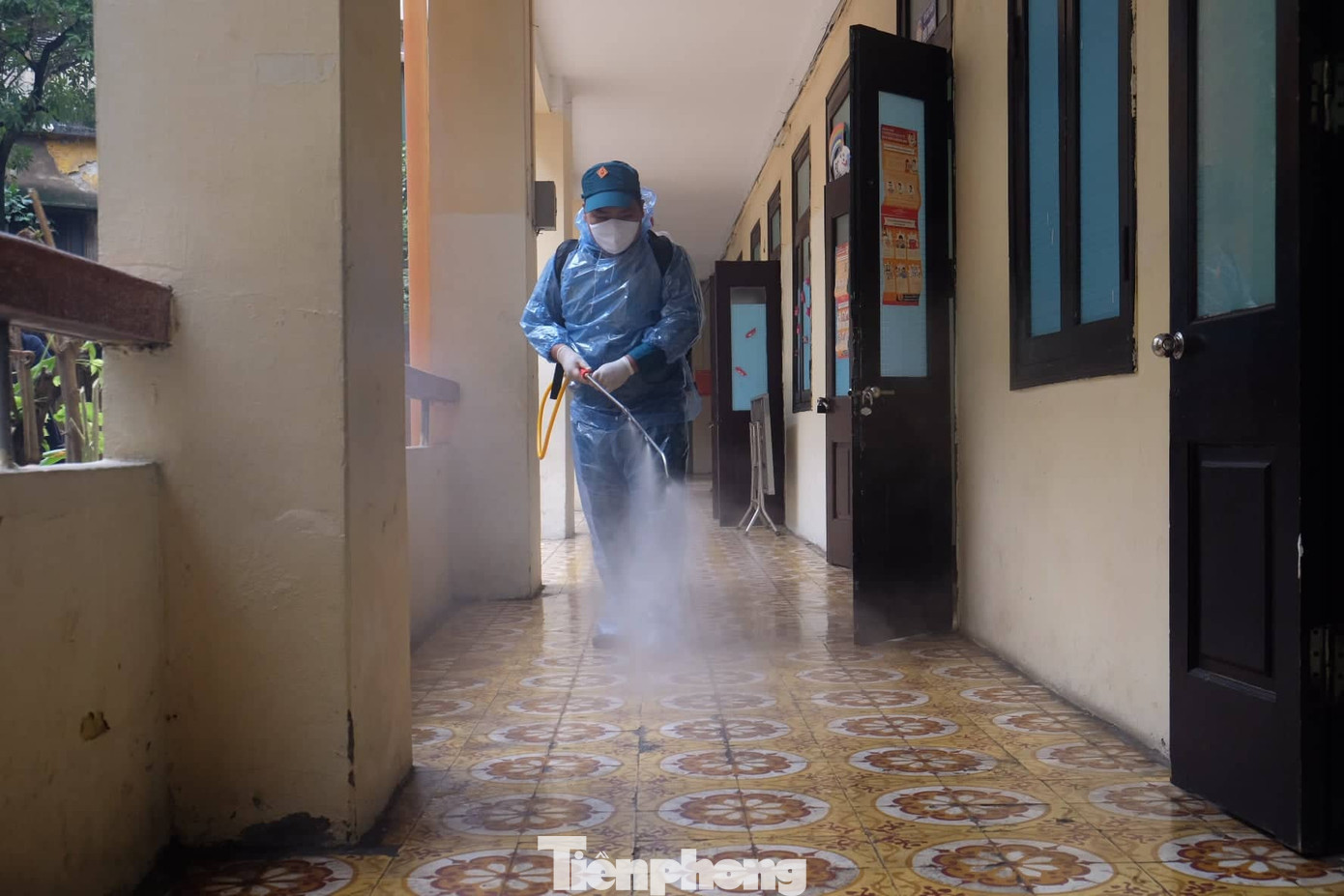 Hà Nội: Trường học khử khuẩn lần thứ 3, sẵn sàng cho học sinh trở lại học tập ảnh 6