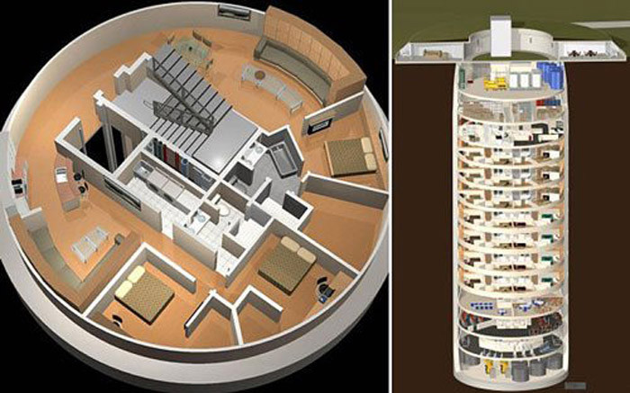 Chi hàng triệu đô để trốn COVID-19 trong... hầm chứa tên lửa hạt nhân ảnh 2