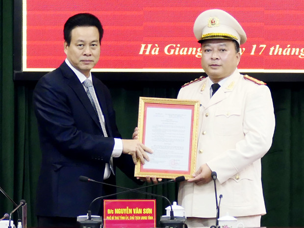 Hà Giang có tân Giám đốc Công an ảnh 1