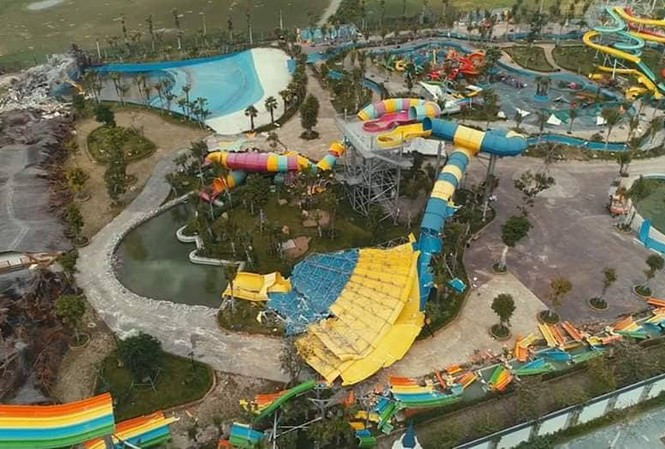 Tháo dỡ công viên nước khủng, vây cao ốc sai phép 8B Lê Trực 'đòi nhà' ảnh 1