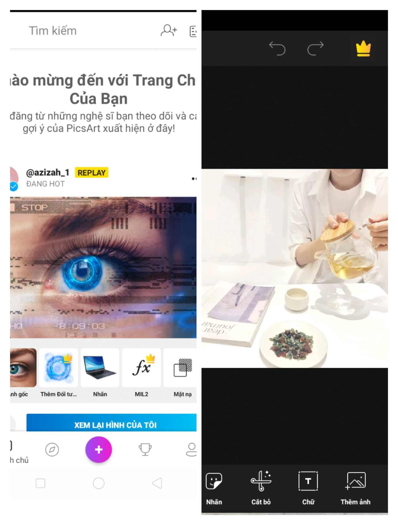 Góc chỉnh ảnh “sống ảo” chỉ 2 bước: Biến ảnh cũ thành “nét căng” và ghép status vào ảnh ảnh 3