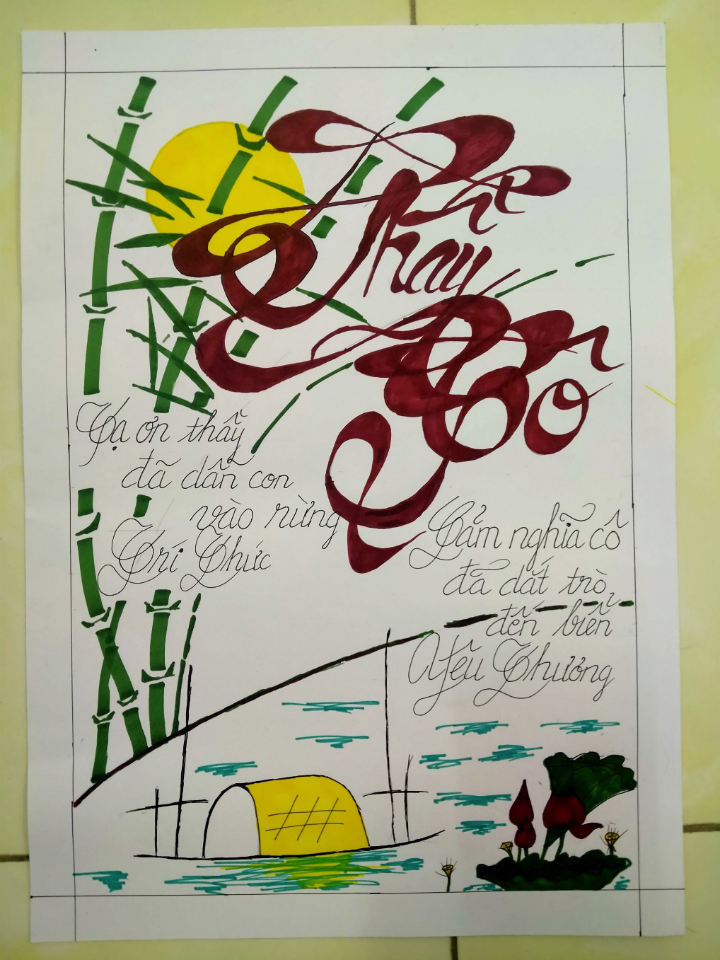 Ngày Nhà giáo Việt Nam 20/11: Thầy cô và học trò tặng nhau những niềm vui ảnh 2