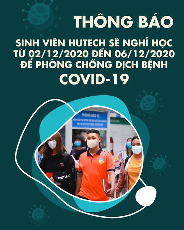 Những trường nào đã cho học sinh - sinh viên nghỉ học vì liên quan tới BN 1347 và vì sao? ảnh 5