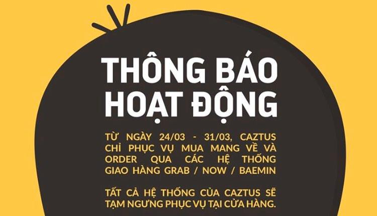 Các quán có quy mô lớn đều nhanh chóng đưa ra thông báo kịp thời đến các khách hàng của mình. Thời “giảm cân” tới cản không kịp: Đồng loạt quán trà sữa đóng cửa đến hết tháng 3 ảnh 2