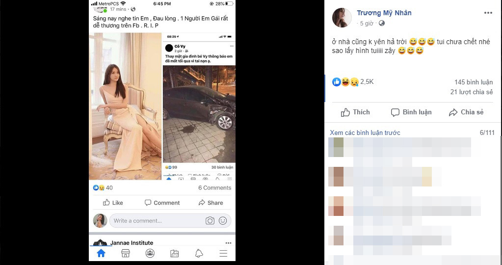 'Gà' cũ của Vũ Khắc Tiệp bức xúc vì bị lấy ảnh minh họa cho nạn nhân tử vong ảnh 1