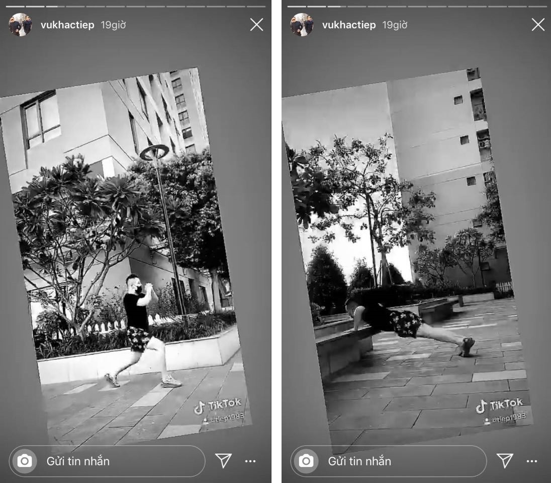 Vũ Khắc Tiệp ở nhà cách ly, quay clip khỏa thân và than 'muốn cafe ngoài đường' ảnh 2