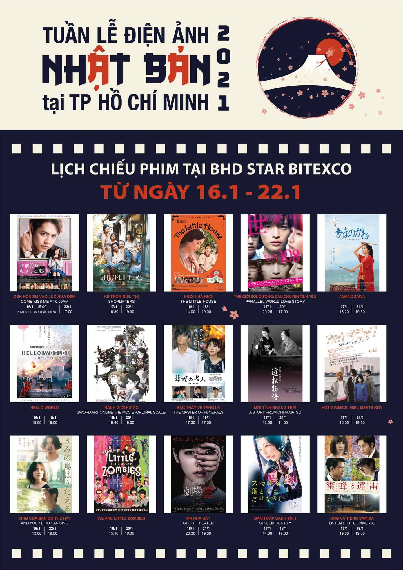 Tuần lễ Điện ảnh Nhật Bản 2021 tại TPHCM ảnh 2