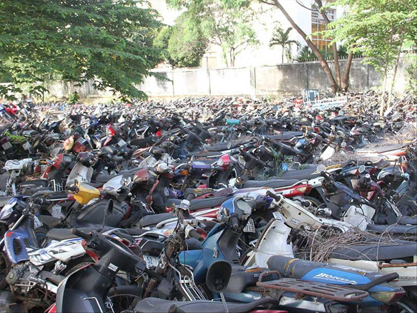 Chậm xử lý, đấu giá: Hàng vạn ô tô, xe máy nguy cơ thành sắt vụn! ảnh 2