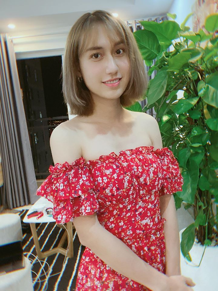 Lynk Lee lần đầu mặc đầm trễ vai: xinh, nuột không kém con gái ảnh 1