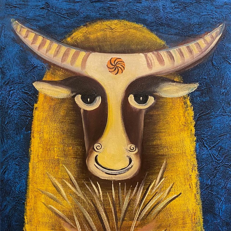 Rộn ràng tranh trâu ảnh 5