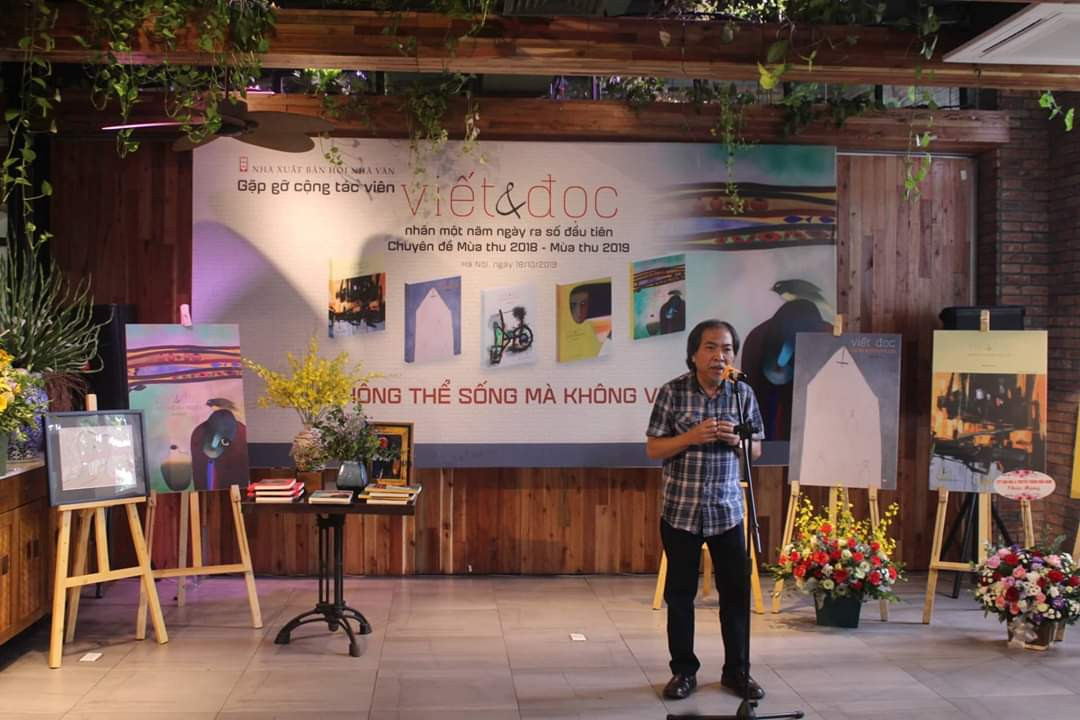 'Chơi lớn' như Nguyễn Quang Thiều ảnh 6