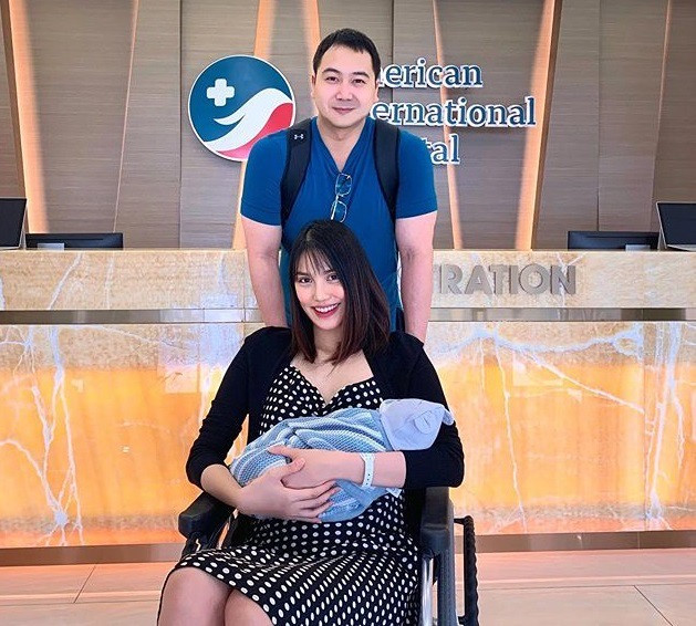 Lan Khuê rạng rỡ xuất hiện sau sinh con ảnh 1