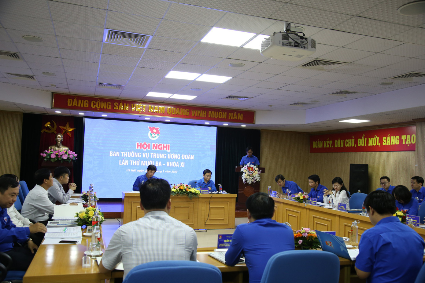 Khai mạc Hội nghị Ban thường vụ T.Ư Đoàn lần thứ 13, khóa XI ảnh 1