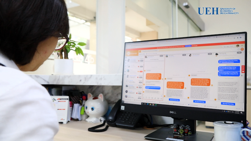 Phòng chống dịch COVID-19, trường đại học phục vụ sinh viên online ảnh 1