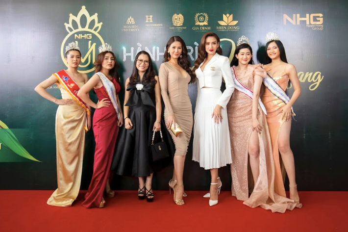 Sinh viên 5 trường đại học tranh tài ở cuộc thi Hoa khôi Sinh viên tài năng 2021 ảnh 2