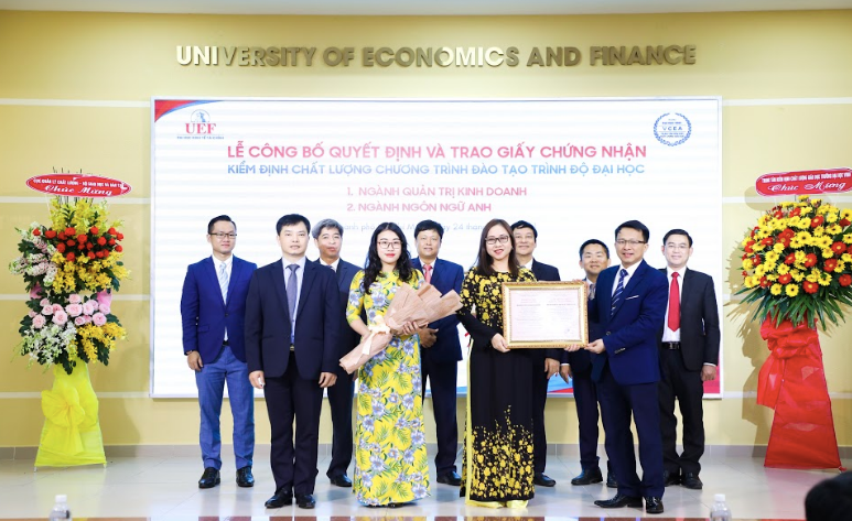 Trường ĐH Kinh tế - Tài chính TP. HCM đạt kiểm định chất lượng đào tạo hai chương trình ảnh 1
