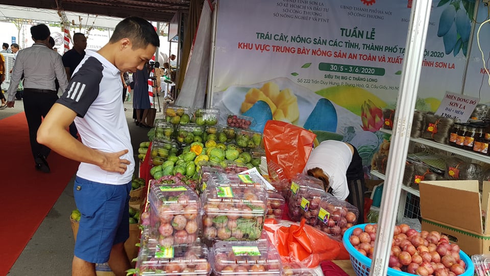 Vào hè, trái cây vùng miền đổ bộ hội chợ trái cây, nông sản Hà Nội ảnh 2