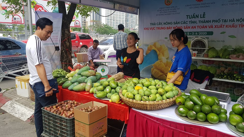 Vào hè, trái cây vùng miền đổ bộ hội chợ trái cây, nông sản Hà Nội ảnh 7