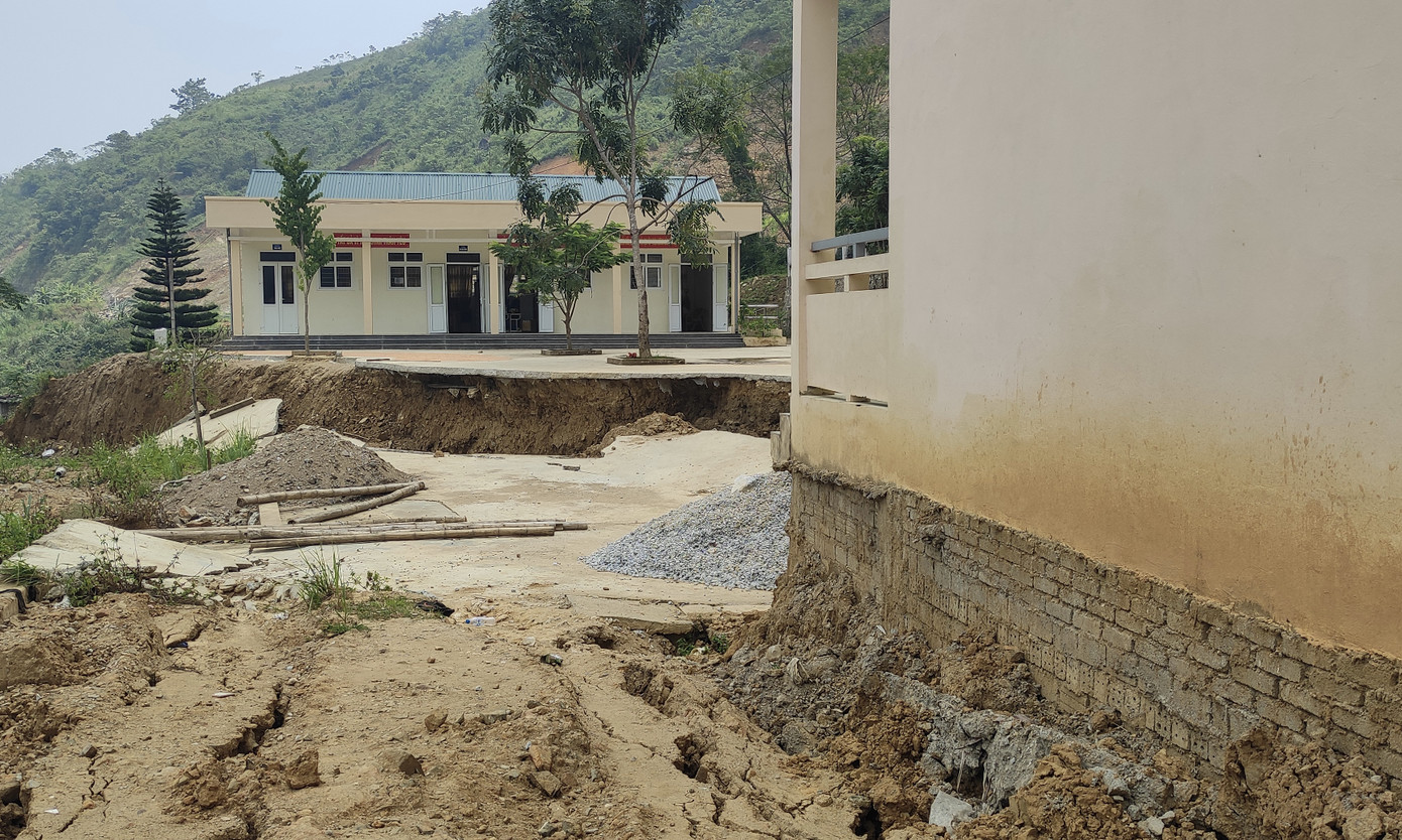 Thanh Hóa: Đóng cửa một trường học vì nguy cơ sụt lún ảnh 2