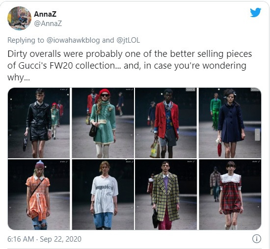 Tham vọng tạo 'sốt' khi ra mắt quần jean phủ rêu giá trên trời, Gucci nhận 'trái đắng' ảnh 7