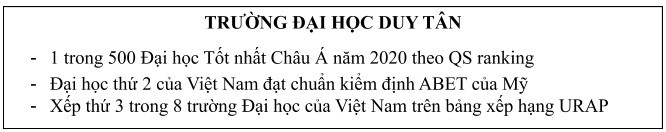 Đại học Duy Tân tuyển sinh 6 ngành học mới 2020 ảnh 4