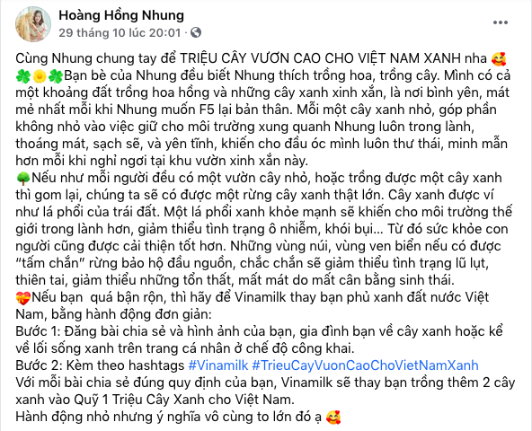 Mạng xã hội 'xanh rì' với chiến dịch 'Triệu cây vươn cao cho Việt Nam xanh' ảnh 2