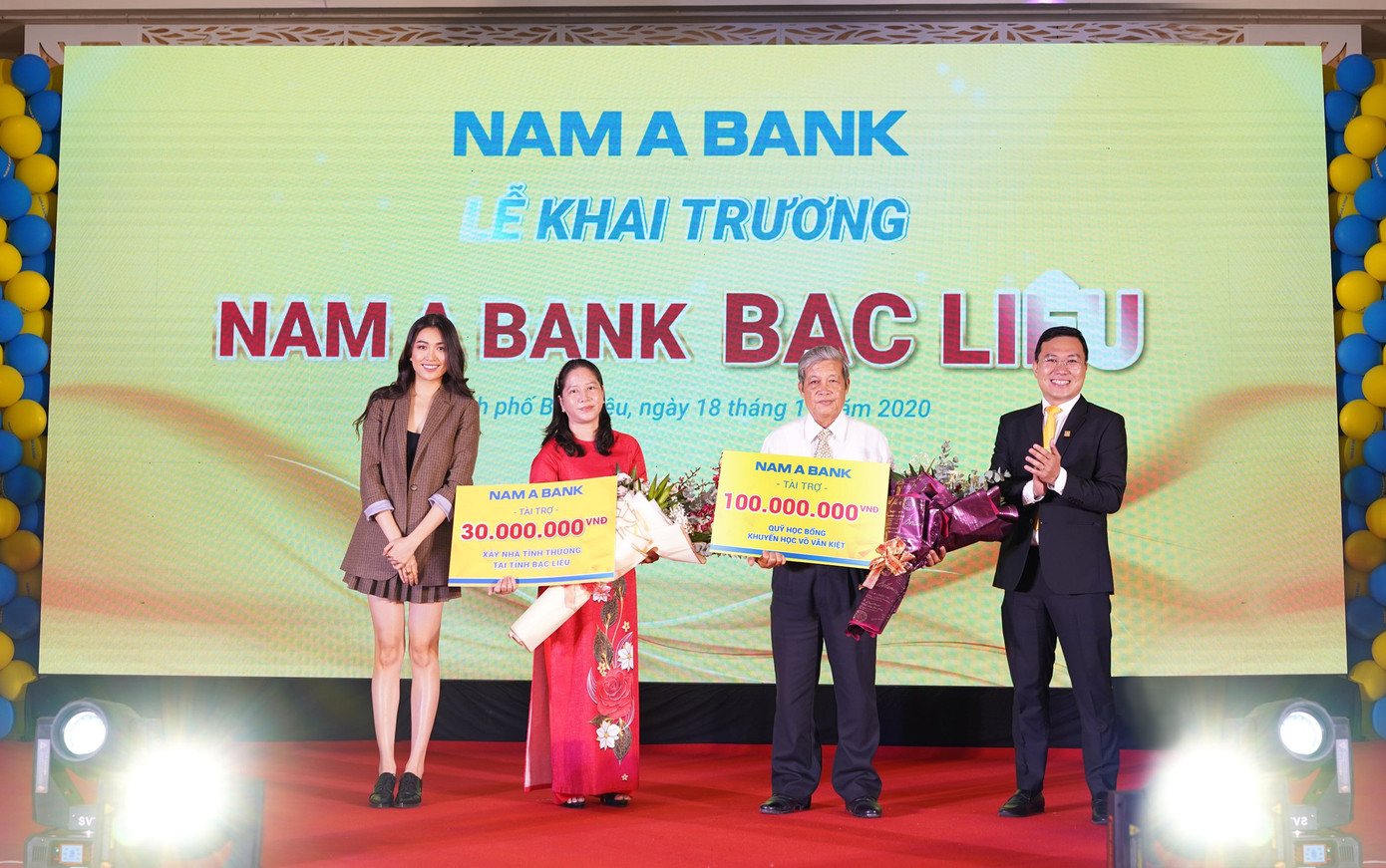 Nam A Bank triển khai nhiều hoạt động ý nghĩa nhân dịp khai trương chi nhánh Bạc Liêu ảnh 2