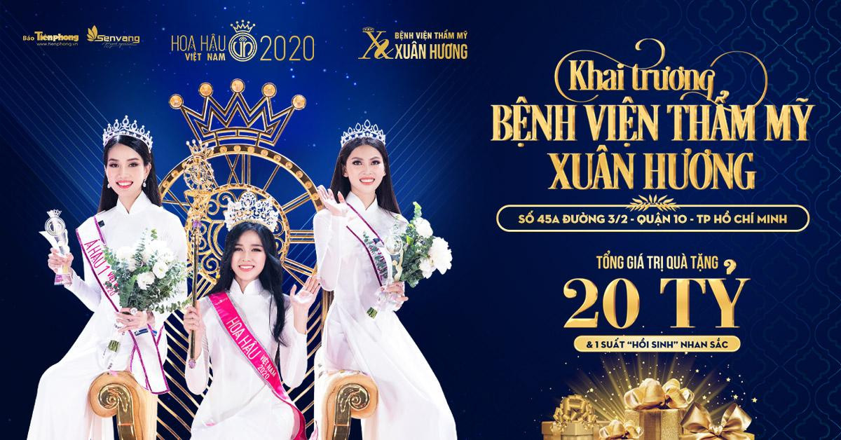 Top 3 HHVN 2020 tham dự khai trương Bệnh viện Thẩm mỹ Xuân Hương TP.HCM ảnh 1