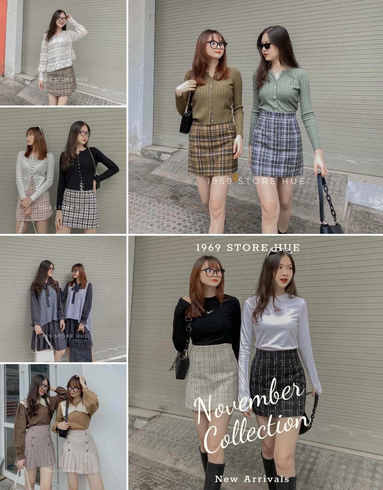 Những set đồ nữ tính, thanh lịch dành cho các cô nàng yêu thích sự nhẹ nhàng và kín đáo 1969 Store Huế - Womenlook: Địa điểm thời trang cực hút giới trẻ ảnh 2