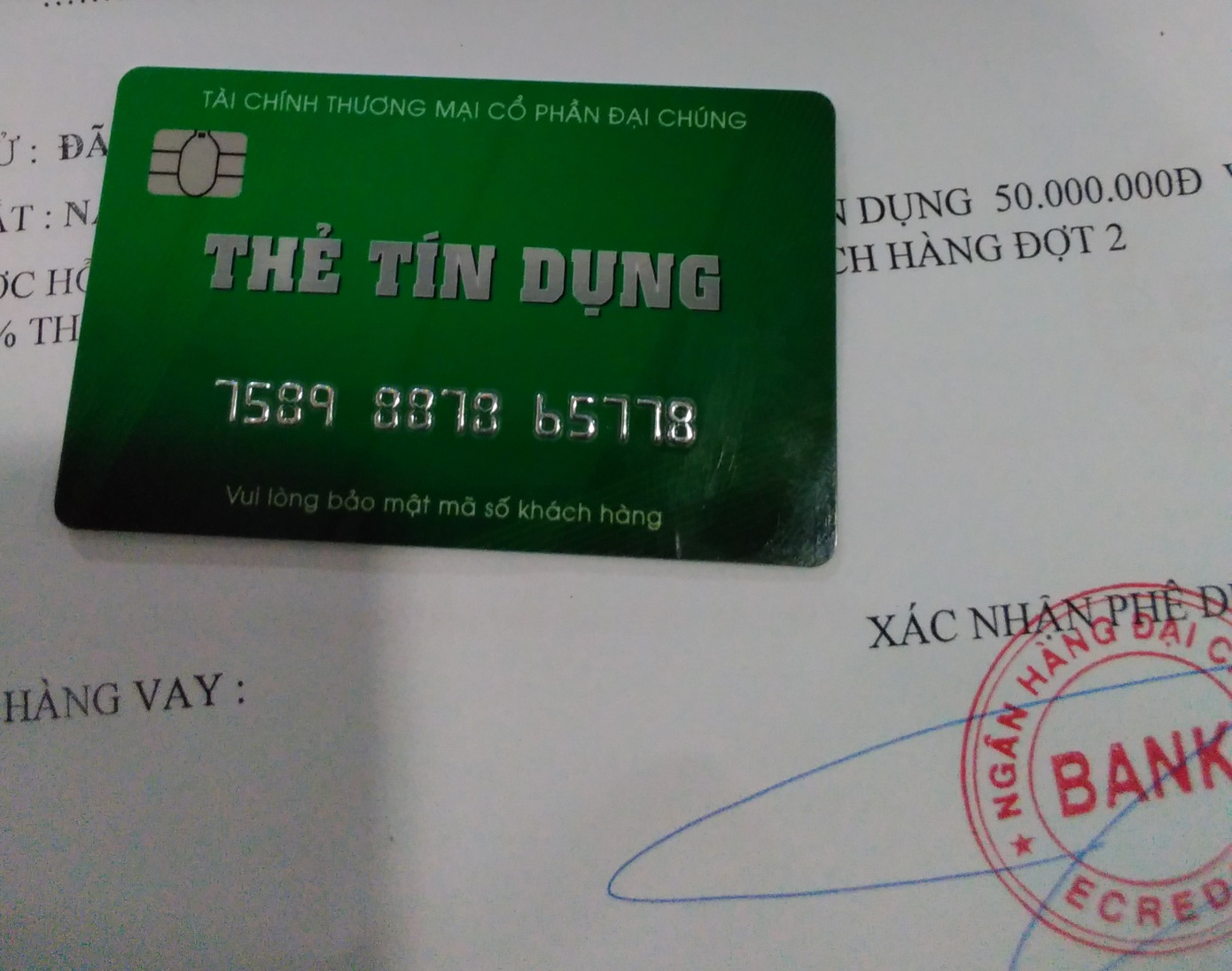 PVcomBank cảnh báo thủ đoạn lừa đảo mở thẻ tín dụng giả ảnh 1