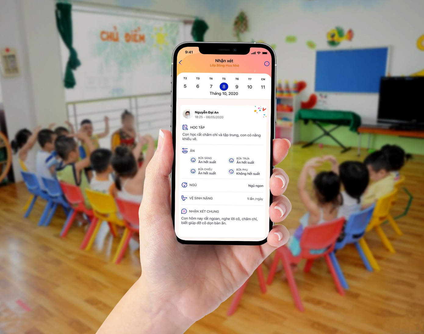 ApecKids - Phần mềm liên lạc và học tập thông minh cho trường mầm non ảnh 1
