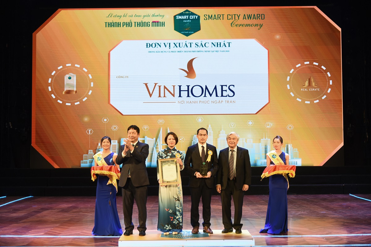 Vinhomes Ocean Park đạt giải thưởng danh giá nhất của ‘Thành phố thông minh 2020’ ảnh 1