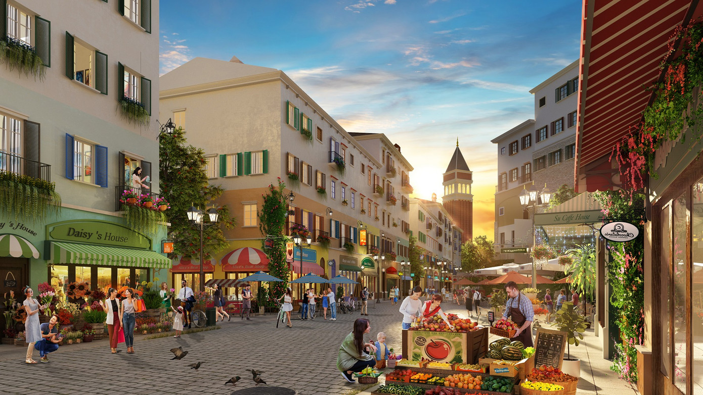 Shophouse Sorrento – Thủ phủ mua sắm sát biển đầu tiên của Nam Phú Quốc ảnh 1