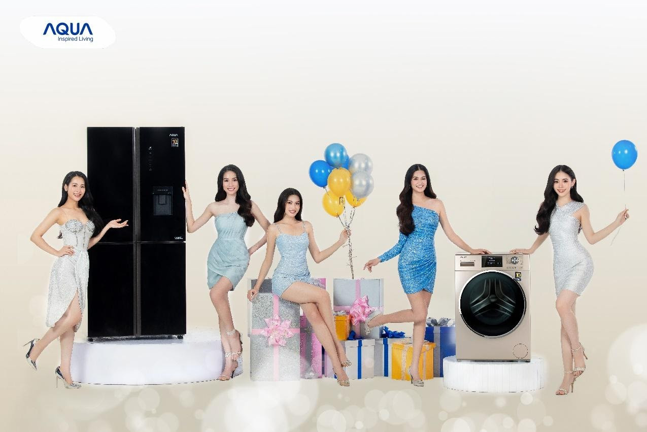 Thí sinh Hoa hậu Việt Nam 2020 khoe ‘thần thái’ trong bộ ảnh mới của AQUA Việt Nam ảnh 1