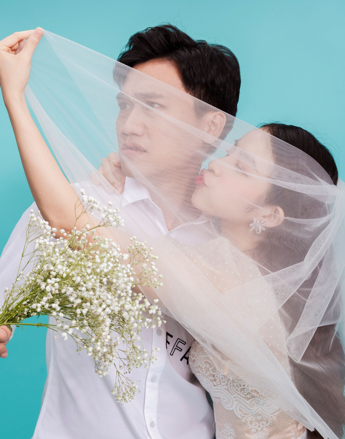 Ảnh tình tứ của Xuân Nghị - Trần Vân dấy lên tin đồn phim giả tình thật ảnh 1