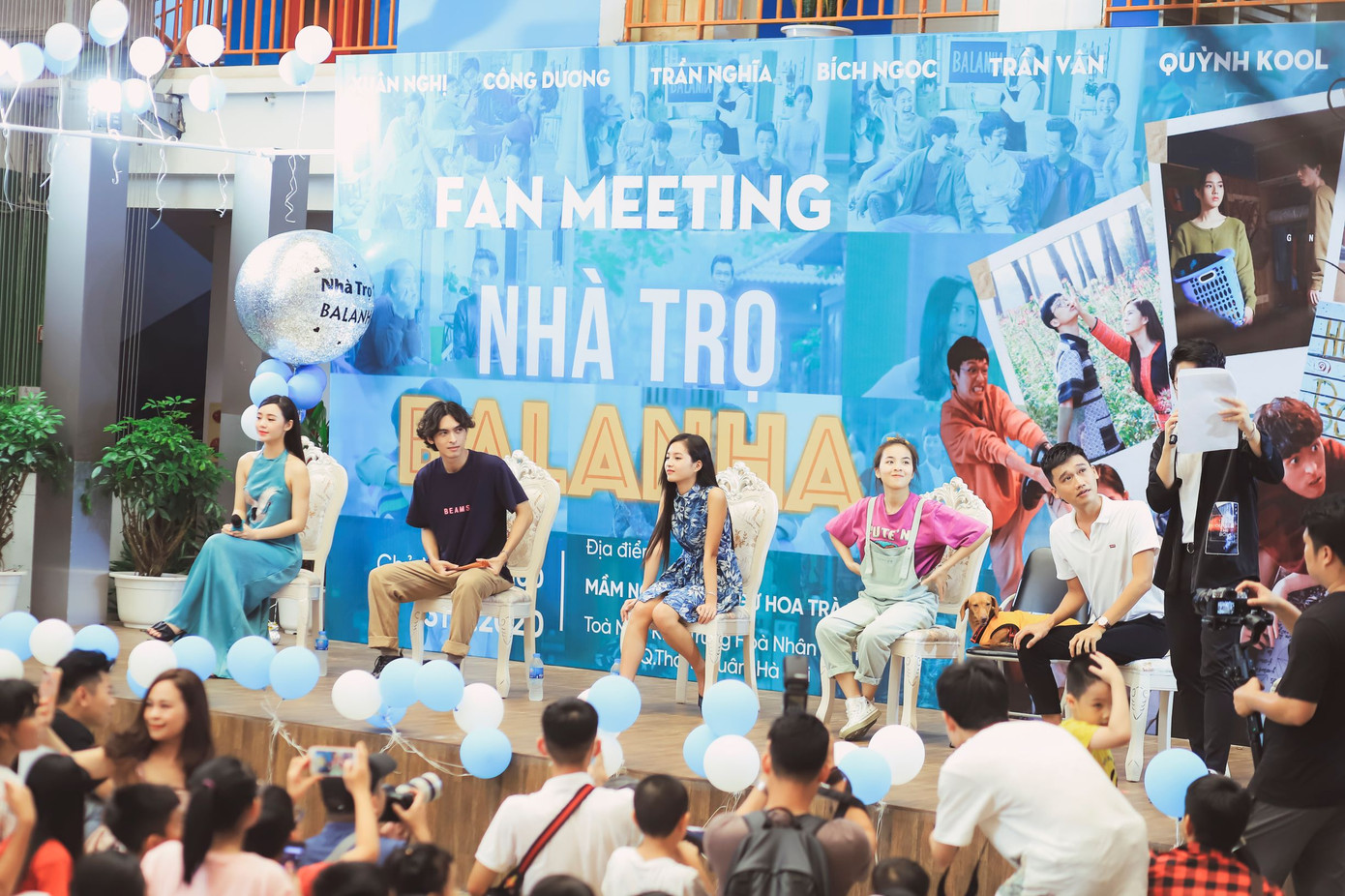 Xuân Nghị và dàn diễn viên ‘Nhà trọ Balanha’ 'quậy' tung trường mầm non ảnh 1