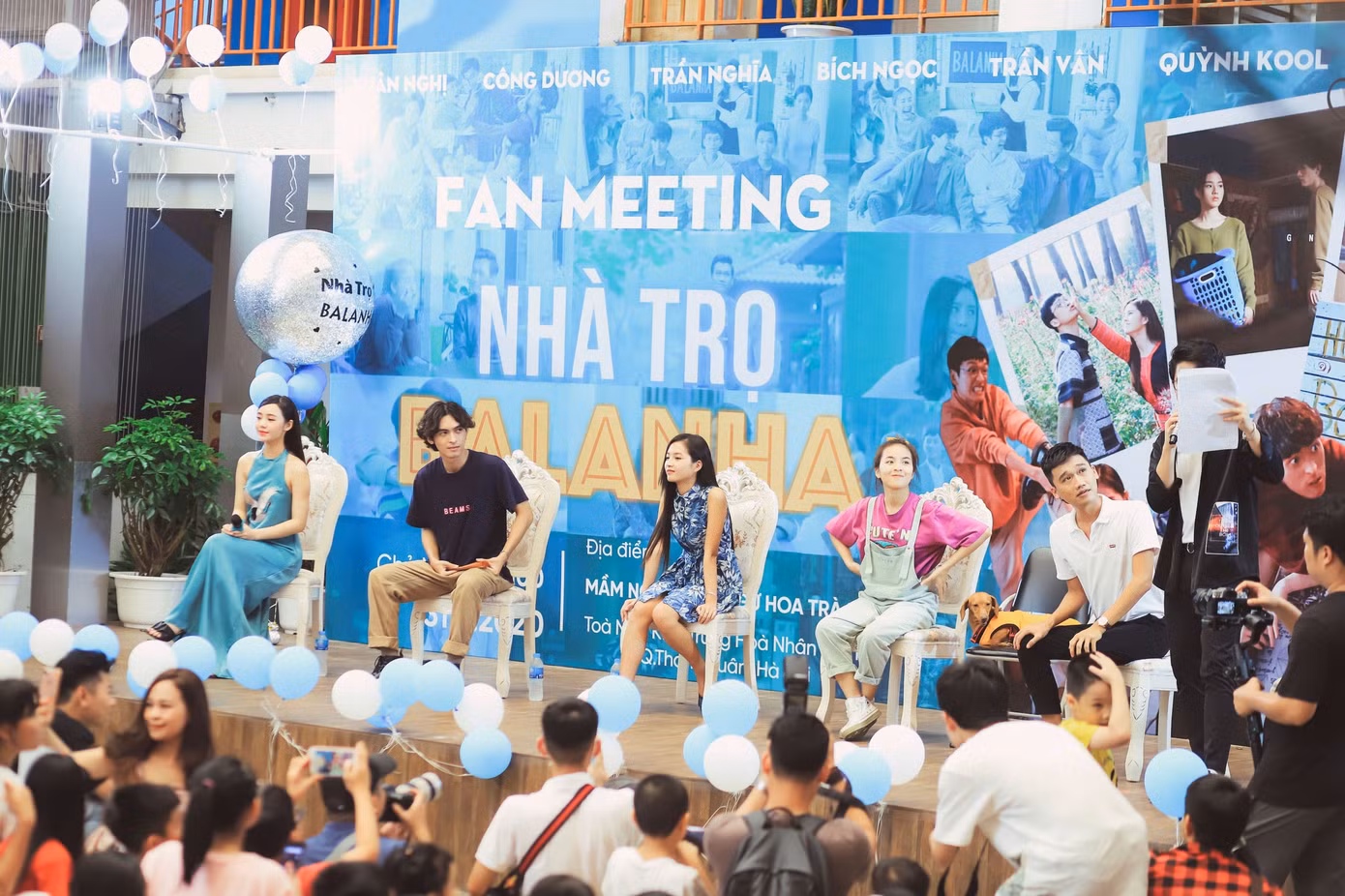 Xuân Nghị và dàn diễn viên ‘Nhà trọ Balanha’ 'quậy' tung trường mầm non ảnh 1