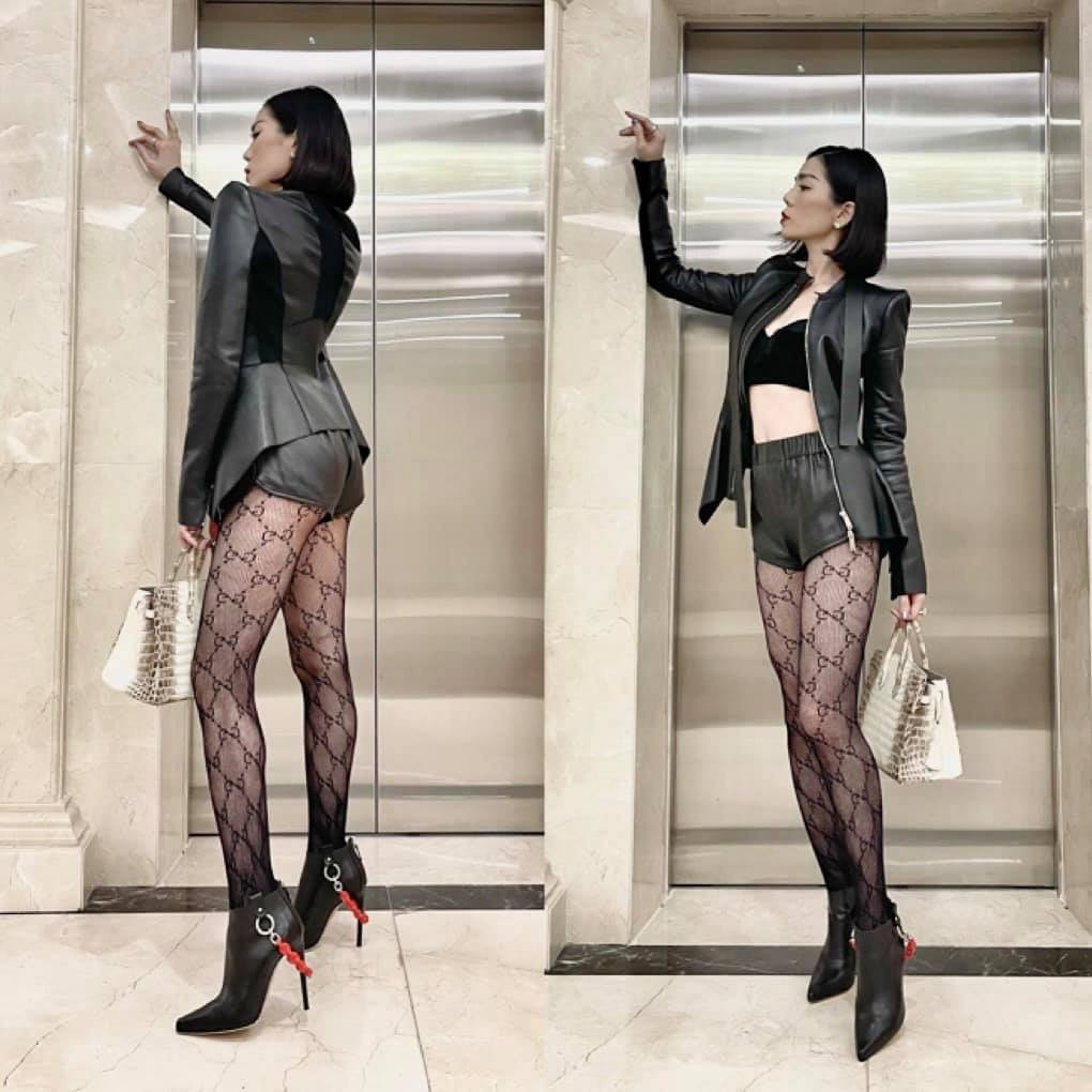 Mỹ nhân Việt khoe sắc vóc sau Tết, Lệ Quyên, Ngọc Trinh... giữ dáng đáng mơ ước ảnh 5