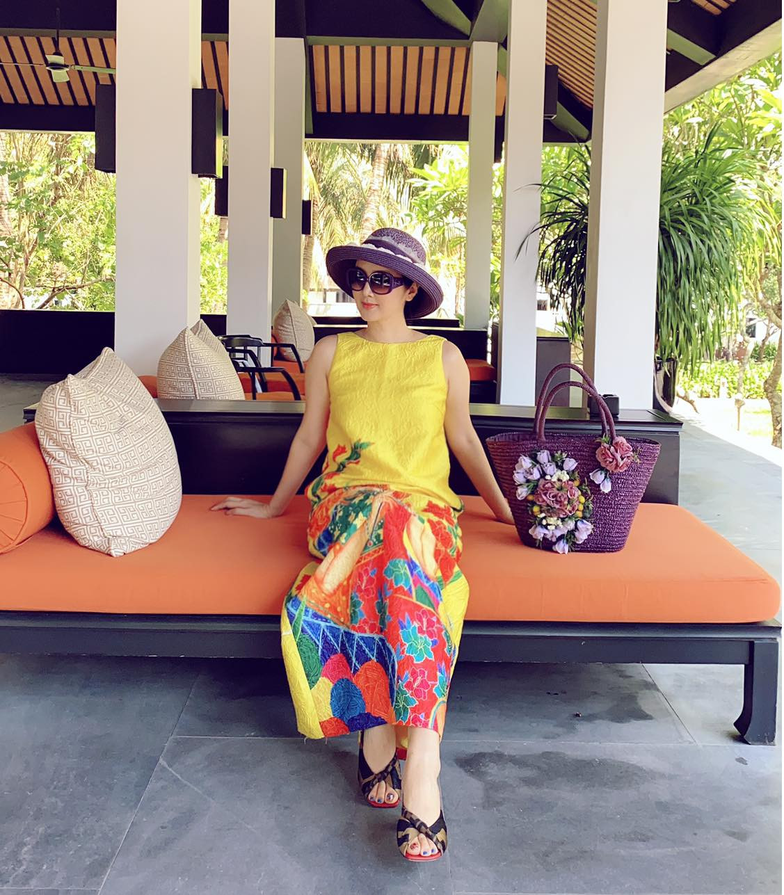 Hoa hậu Giáng My khoe đường cong quyến rũ ở tuổi U50 ảnh 4