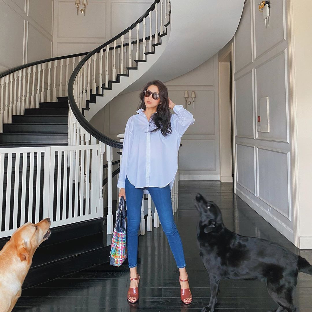 Tăng Thanh Hà cứ 'lên đồ' là chị em cũng phải xuýt xoa ảnh 2