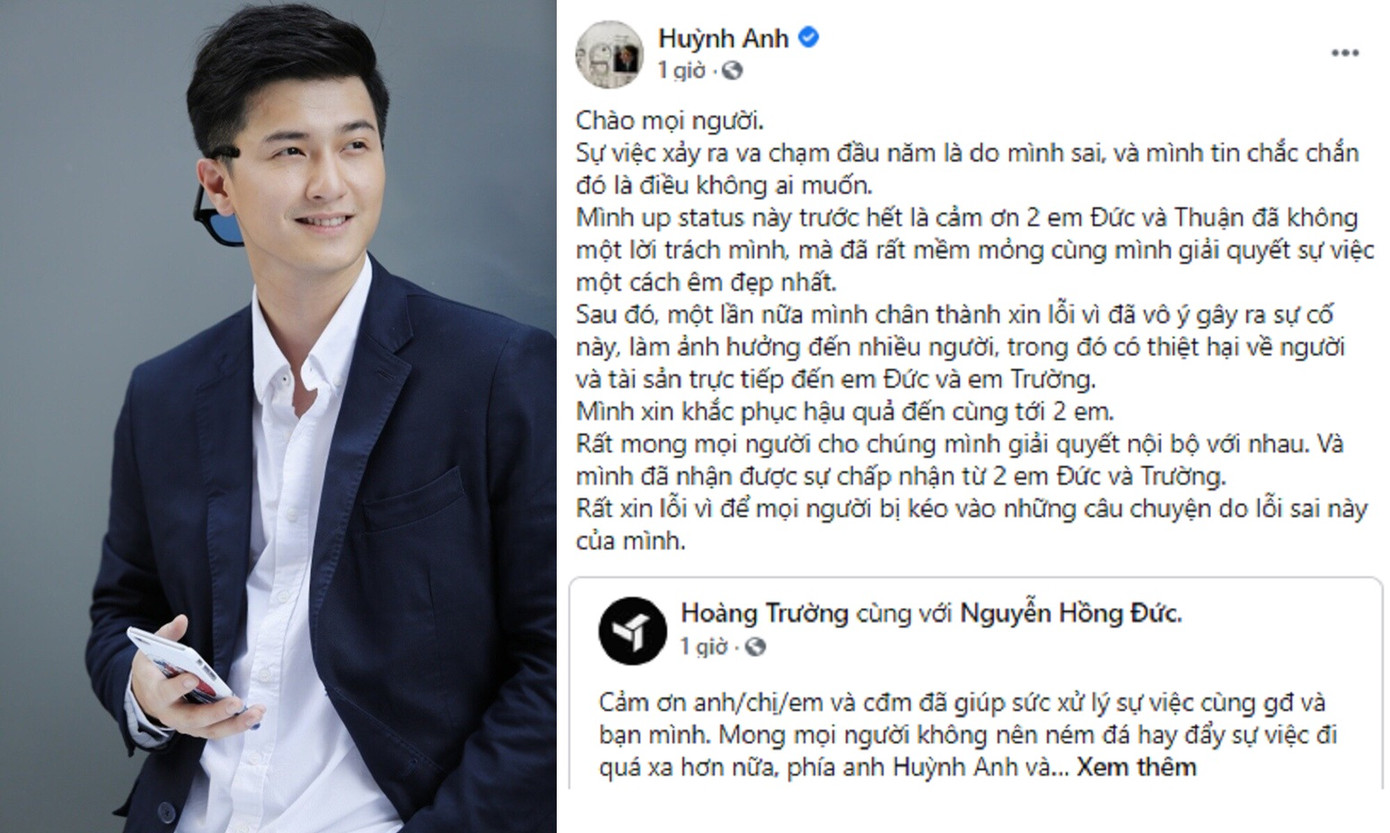 Diễn viên Huỳnh Anh lên tiếng sau khi bị tố gây tai nạn, lảng tránh bồi thường ảnh 2