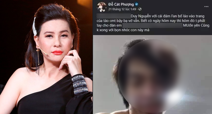 Thực hư dòng trạng thái ‘dọa dẫm' nam gymer của Cát Phượng ảnh 1