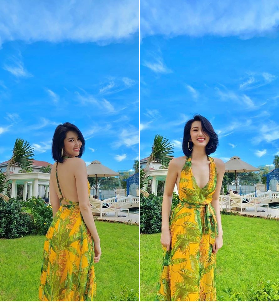 Vừa kể bị tình cũ doạ 'muốn sống hay chết', Thúy Ngân tung ảnh lưng trần khoe được đền bù ảnh 1