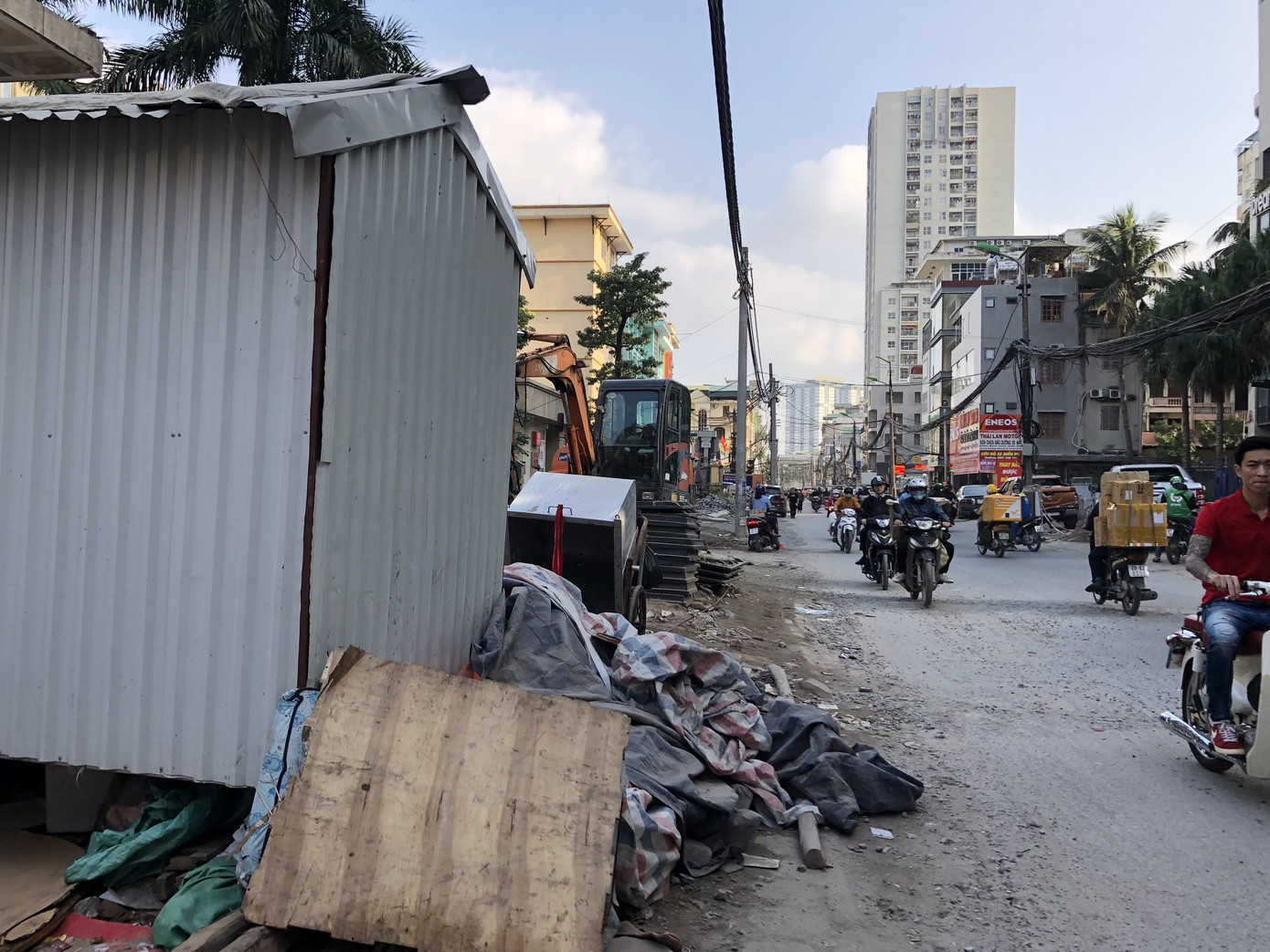 Thi công ì ạch, đường Vũ Trọng Phụng thành nỗi ám ảnh với người dân Thủ đô ảnh 4